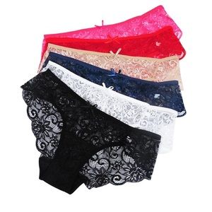 New 6 Pack Lace Underwear Invisible Seamless